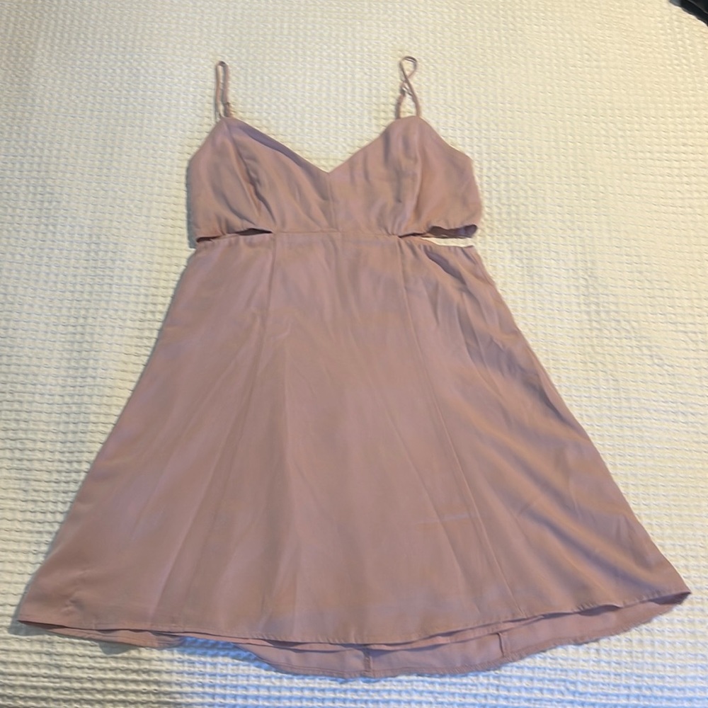 Abercrombie & Fitch Purple Cut Out Dress, Size Small